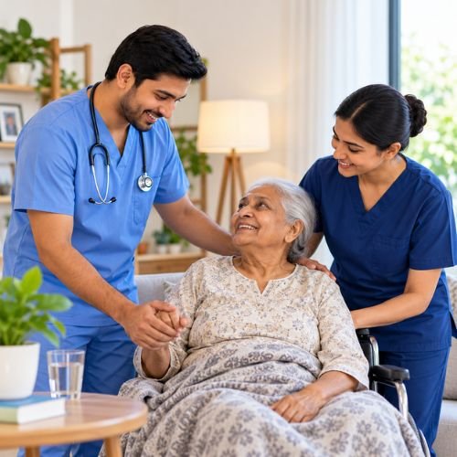 Male And Female Attendant At Home In Noida 2 Patient Attendant At Home In Noida